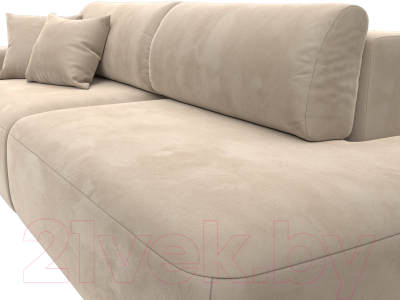 Диван Лига Диванов Лига-036 Модерн подлокотник слева / 121339L 