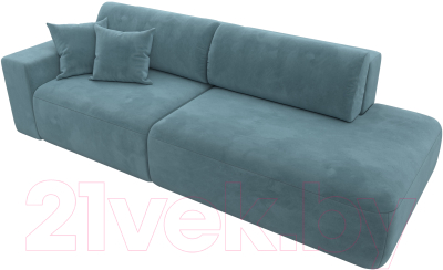 Диван Лига Диванов Лига-036 Модерн подлокотник слева / 121340L 