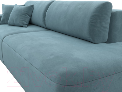 Диван Лига Диванов Лига-036 Модерн подлокотник слева / 121340L 