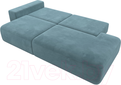 Диван Лига Диванов Лига-036 Модерн подлокотник слева / 121340L 