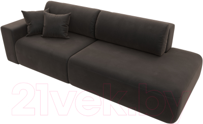 Диван Лига Диванов Лига-036 Модерн подлокотник слева / 121343L 