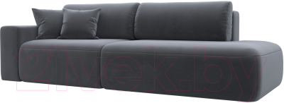 Диван Лига Диванов Лига-036 Модерн подлокотник слева / 121344L  - фото