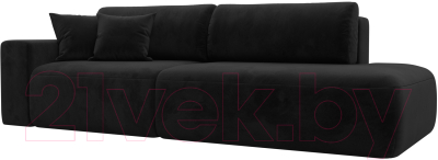 Диван Лига Диванов Лига-036 Модерн подлокотник слева / 121346L - фото