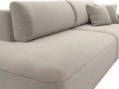 Диван Лига Диванов Лига-036 Модерн подлокотник справа / 121330 