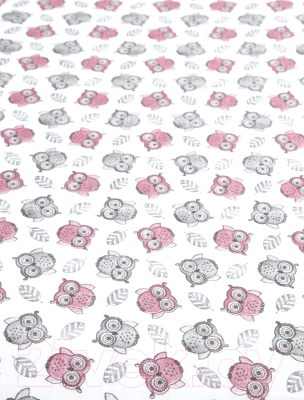 Простыня для малышей АртПостель На резинке Совы 250