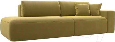 Диван Лига Диванов Лига-036 Модерн подлокотник справа / 121336  - фото