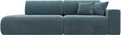 Диван Лига Диванов Лига-036 Модерн подлокотник справа / 121340 