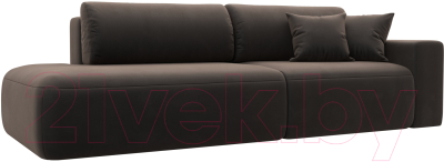 Диван Лига Диванов Лига-036 Модерн подлокотник справа / 121343  - фото