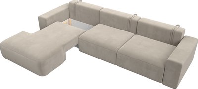 Диван угловой Лига Диванов Лига-036 Классик Лонг левый / 121381L