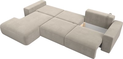 Диван угловой Лига Диванов Лига-036 Классик Лонг левый / 121381L