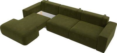 Диван угловой Лига Диванов Лига-036 Классик Лонг левый / 121385L