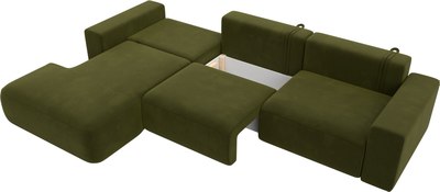 Диван угловой Лига Диванов Лига-036 Классик Лонг левый / 121385L