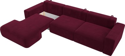 Диван угловой Лига Диванов Лига-036 Классик Лонг левый / 121386L