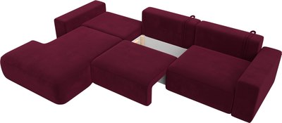 Диван угловой Лига Диванов Лига-036 Классик Лонг левый / 121386L