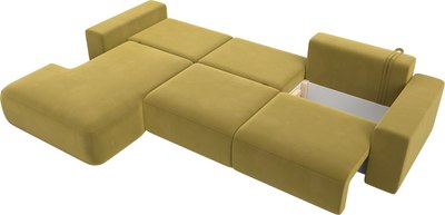 Диван угловой Лига Диванов Лига-036 Классик Лонг левый / 121387L