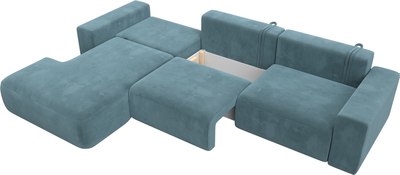 Диван угловой Лига Диванов Лига-036 Классик Лонг левый / 121391L