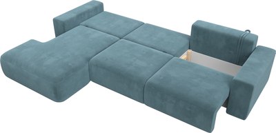 Диван угловой Лига Диванов Лига-036 Классик Лонг левый / 121391L