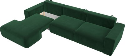 Диван угловой Лига Диванов Лига-036 Классик Лонг левый / 121393L