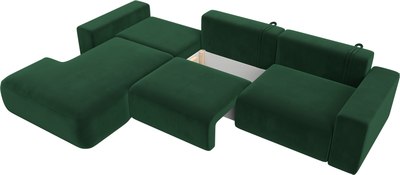 Диван угловой Лига Диванов Лига-036 Классик Лонг левый / 121393L