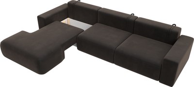 Диван угловой Лига Диванов Лига-036 Классик Лонг левый / 121394L