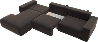 Диван угловой Лига Диванов Лига-036 Классик Лонг левый / 121394L