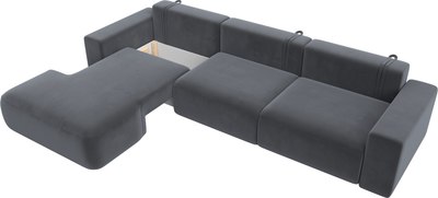 Диван угловой Лига Диванов Лига-036 Классик Лонг левый / 121395L