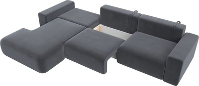 Диван угловой Лига Диванов Лига-036 Классик Лонг левый / 121395L