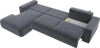 Диван угловой Лига Диванов Лига-036 Классик Лонг левый / 121395L