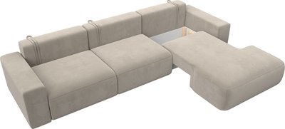 Диван угловой Лига Диванов Лига-036 Классик Лонг правый / 121381