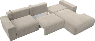 Диван угловой Лига Диванов Лига-036 Классик Лонг правый / 121381