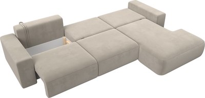 Диван угловой Лига Диванов Лига-036 Классик Лонг правый / 121381