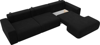 Диван угловой Лига Диванов Лига-036 Классик Лонг правый / 121382