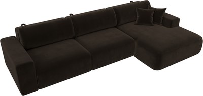 Диван угловой Лига Диванов Лига-036 Классик Лонг правый / 121383