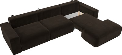 Диван угловой Лига Диванов Лига-036 Классик Лонг правый / 121383