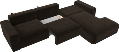 Диван угловой Лига Диванов Лига-036 Классик Лонг правый / 121383