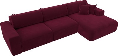 Диван угловой Лига Диванов Лига-036 Классик Лонг правый / 121386