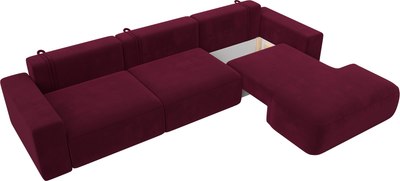 Диван угловой Лига Диванов Лига-036 Классик Лонг правый / 121386