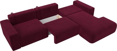 Диван угловой Лига Диванов Лига-036 Классик Лонг правый / 121386