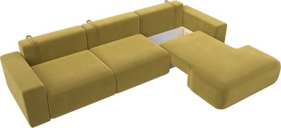 Диван угловой Лига Диванов Лига-036 Классик Лонг правый / 121387