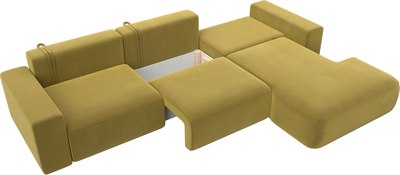 Диван угловой Лига Диванов Лига-036 Классик Лонг правый / 121387