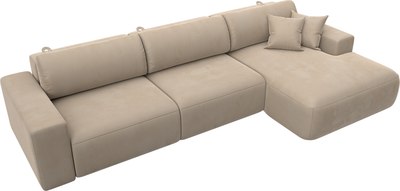 Диван угловой Лига Диванов Лига-036 Классик Лонг правый / 121390