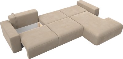 Диван угловой Лига Диванов Лига-036 Классик Лонг правый / 121390