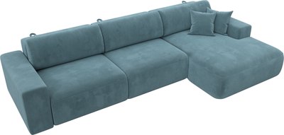 Диван угловой Лига Диванов Лига-036 Классик Лонг правый / 121391