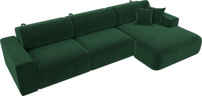 Диван угловой Лига Диванов Лига-036 Классик Лонг правый / 121393