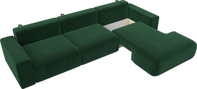 Диван угловой Лига Диванов Лига-036 Классик Лонг правый / 121393