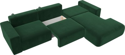 Диван угловой Лига Диванов Лига-036 Классик Лонг правый / 121393