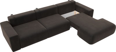 Диван угловой Лига Диванов Лига-036 Классик Лонг правый / 121394