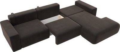 Диван угловой Лига Диванов Лига-036 Классик Лонг правый / 121394