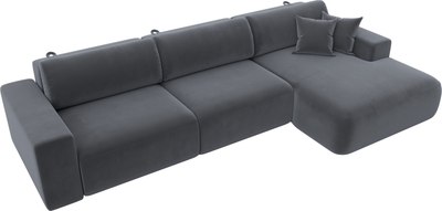 Диван угловой Лига Диванов Лига-036 Классик Лонг правый / 121395