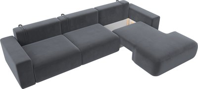 Диван угловой Лига Диванов Лига-036 Классик Лонг правый / 121395